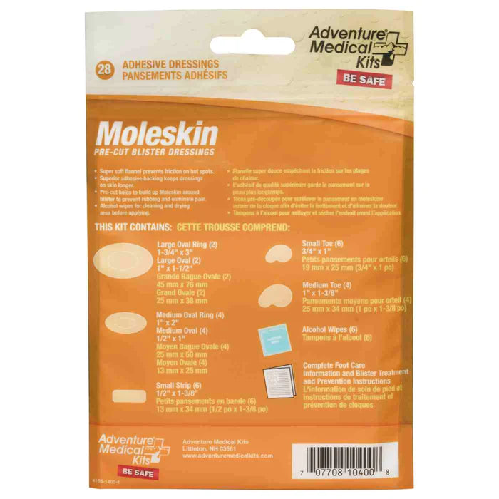 Adventure Medical Kits Moleskin Pre-Cut And Shaped