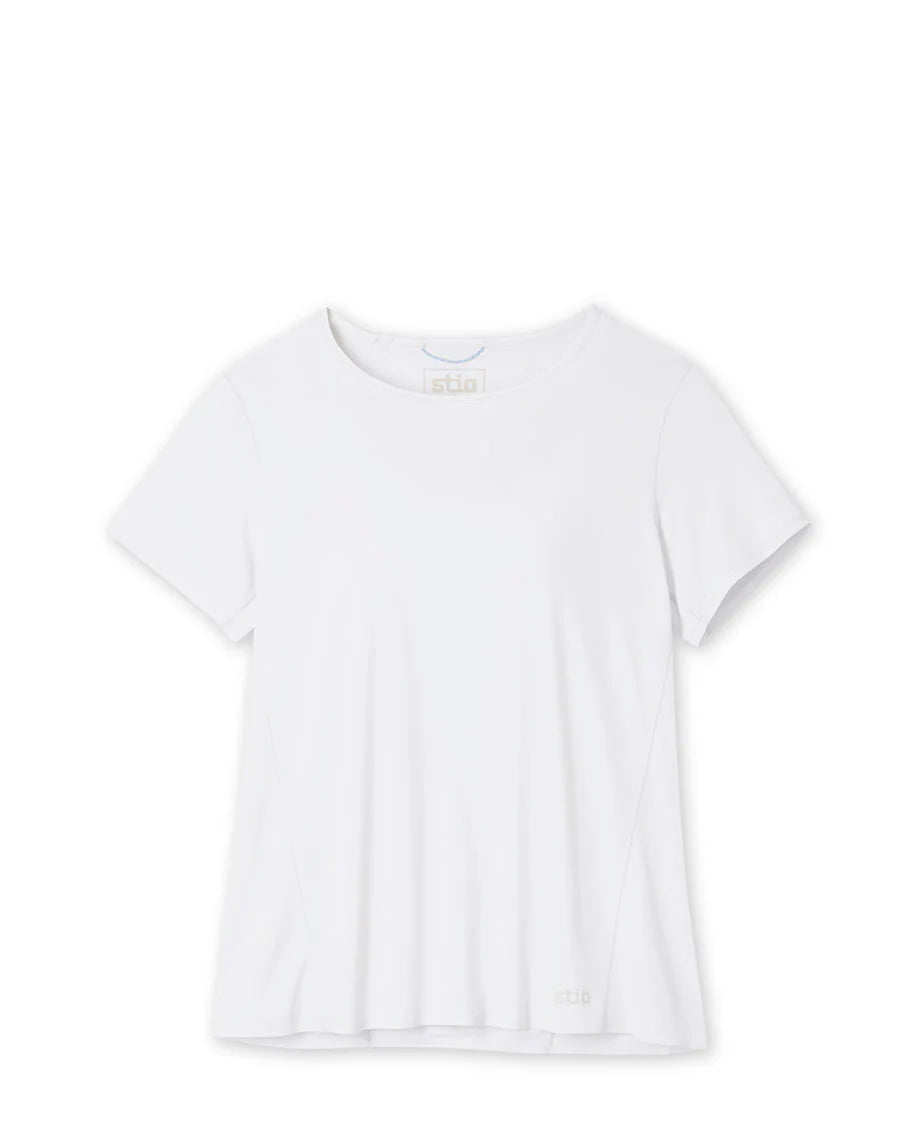 Stio Lucent Tee Short Sleeve - Womens Morning Frost