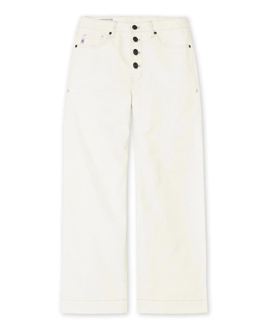 Stio Rivet Wide Leg Canvas Pant - Womens Mountain Goat