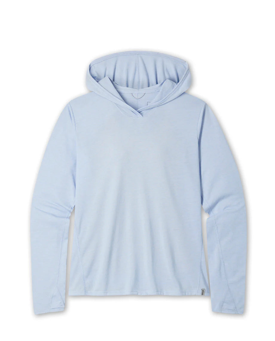 Stio Divide Hooded Pullover - Womens January Sky Heather