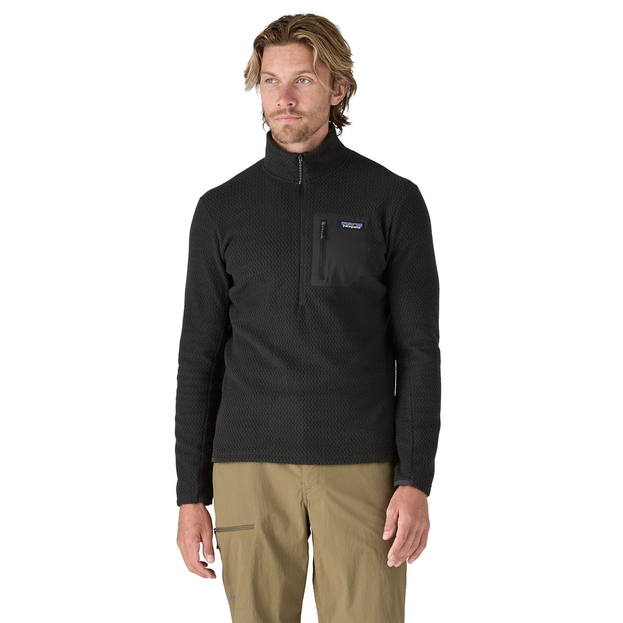 R1 Air Zip Neck - Men's Black / L