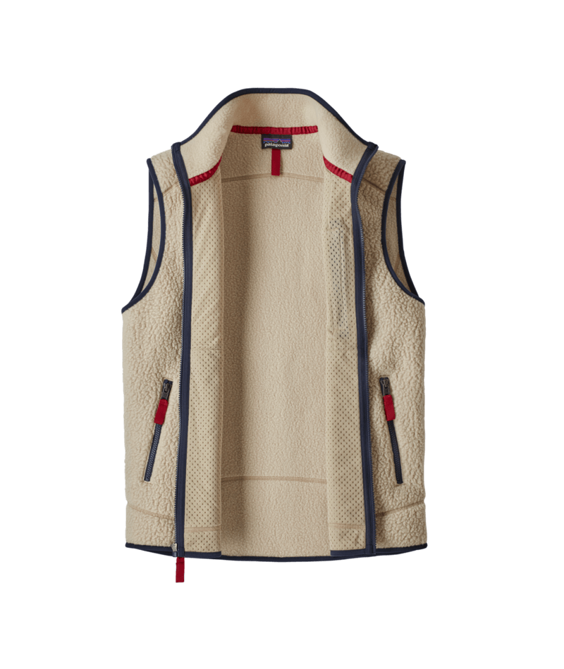Retro Pile Vest - Men's El Cap Khaki / XS