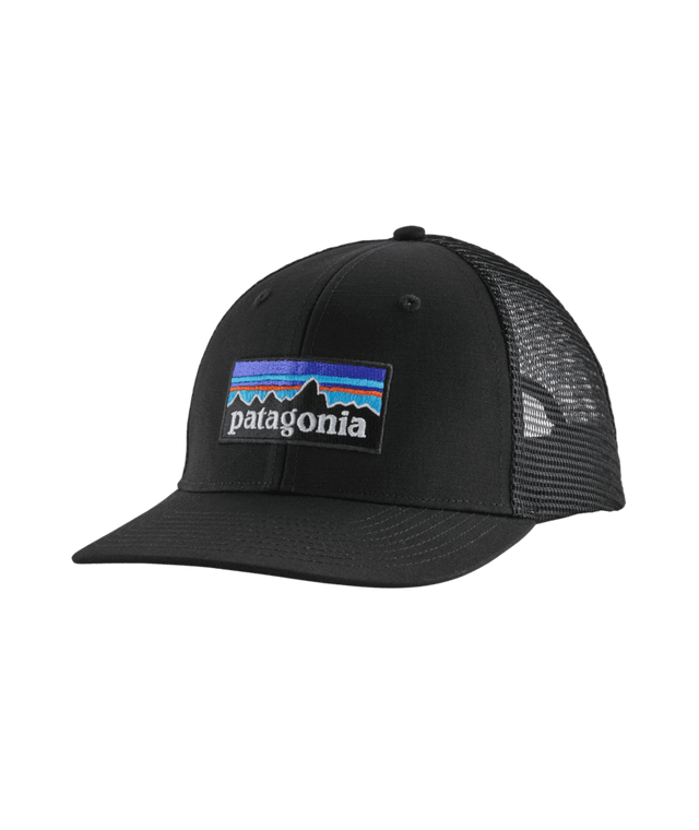 P-6 Logo Trucker Hat Black