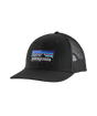 P-6 Logo Trucker Hat Black