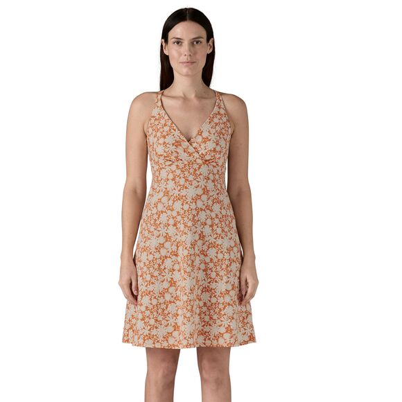 Amber Dawn Dress - Women's Way Back: Rock Melon / L