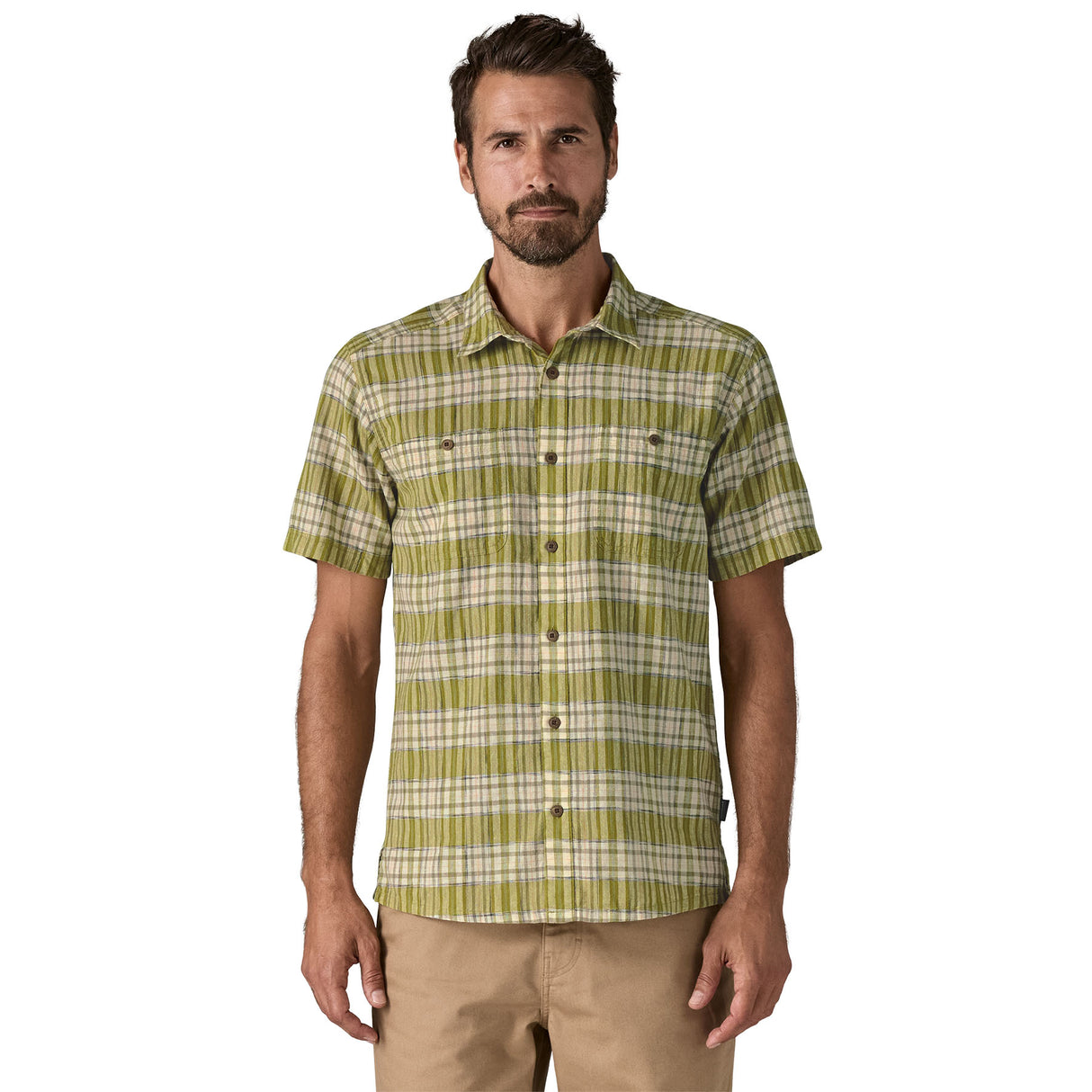 Back Step Shirt - Men's Sunlight: Graze Green / L