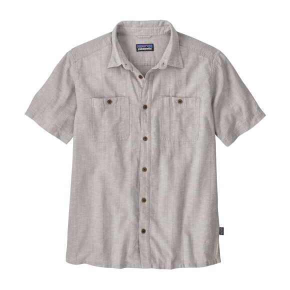 Back Step Shirt - Men's Swell Dobby: Salt Grey / L