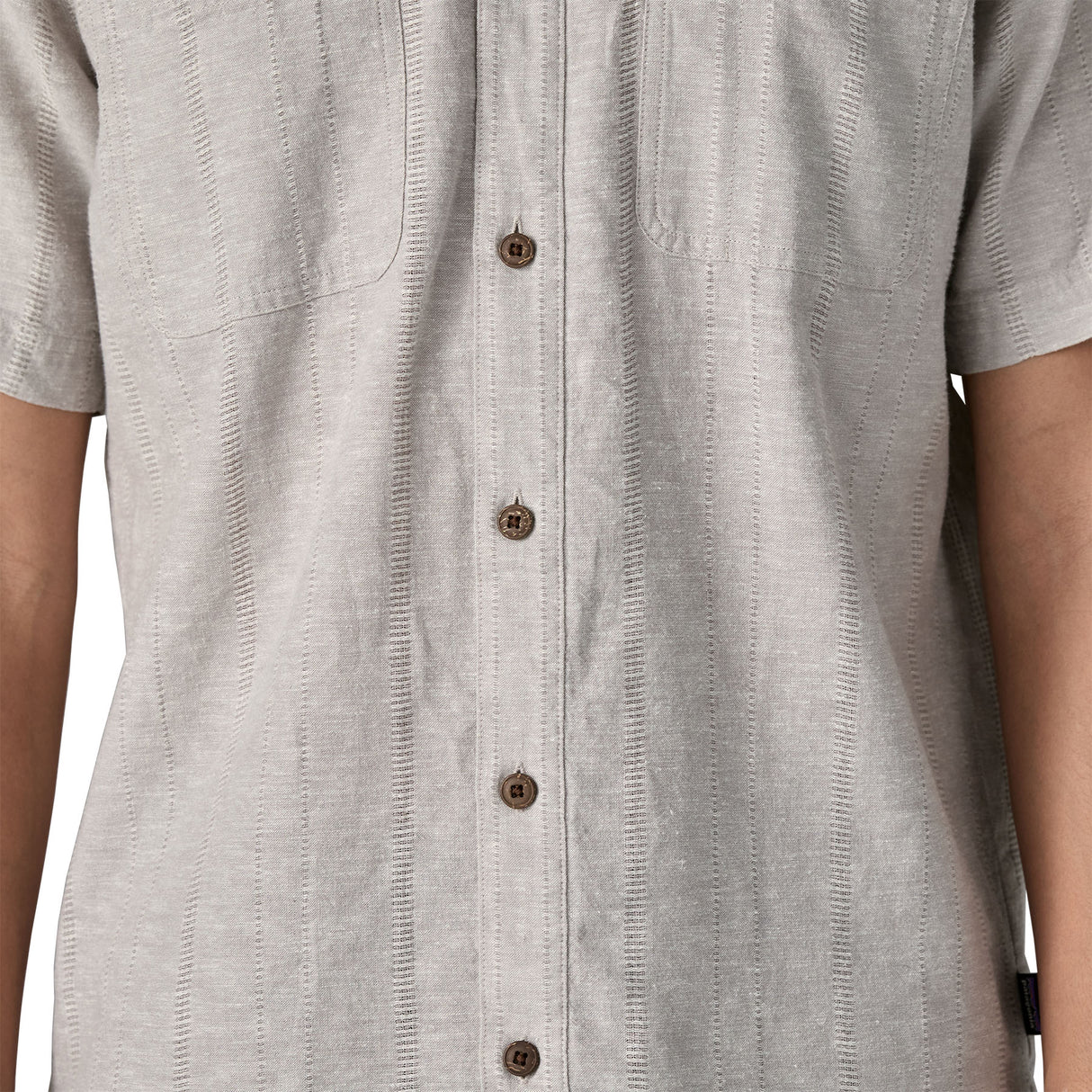 Back Step Shirt - Men's Swell Dobby: Salt Grey / L