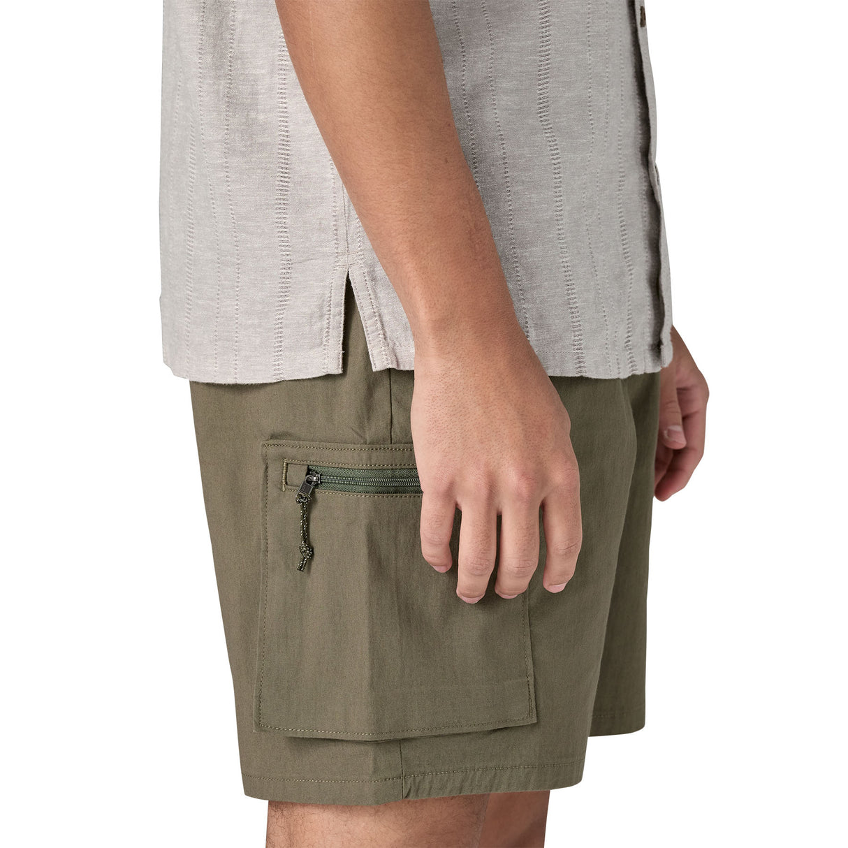 Back Step Shirt - Men's Swell Dobby: Salt Grey / L