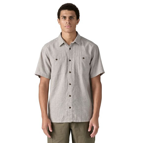 Back Step Shirt - Men's Swell Dobby: Salt Grey / L