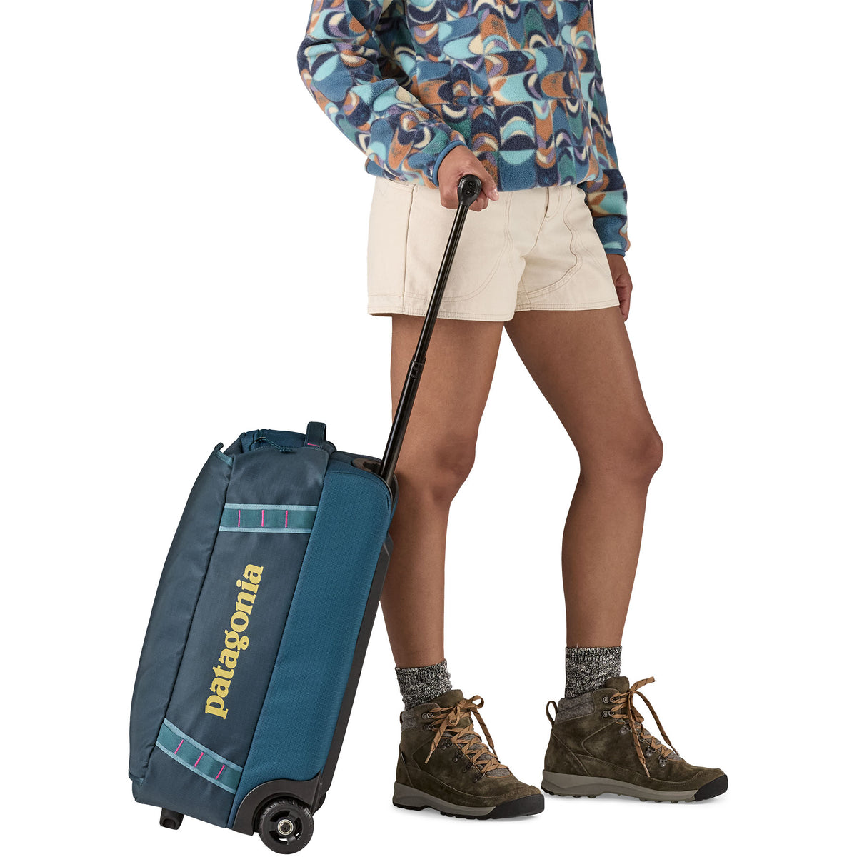 Black Hole Wheeled Duffel 40L Tidal Teal