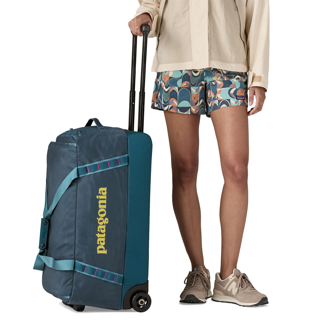 Black Hole Wheeled Duffel 70L Tidal Teal