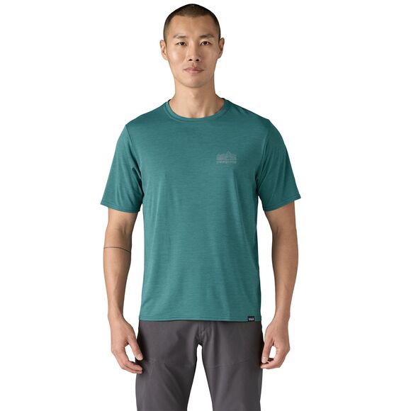 Cap Cool Daily Graphic Shirt - Men's Strataspire: Wetland Blue X-Dye / L