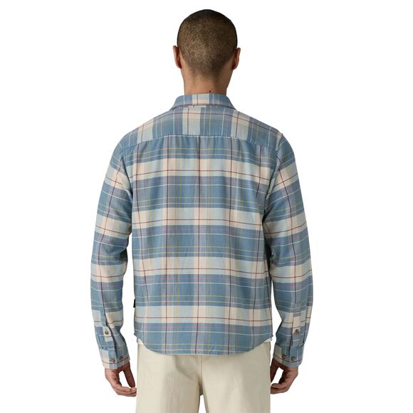 Longsleeve Lightweight Fjord Flannel Shirt - Men's Raft: Still Blue / L