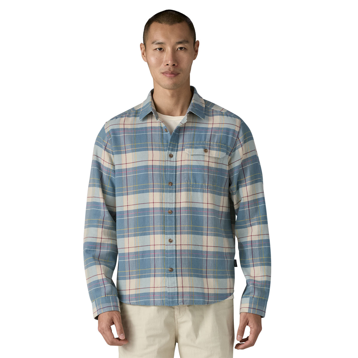 Longsleeve Lightweight Fjord Flannel Shirt - Men's Raft: Still Blue / L