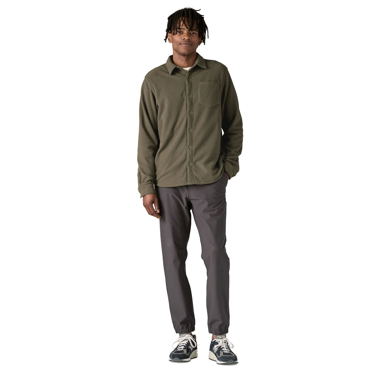 Micro D Shirt - Men's Basin Green / L