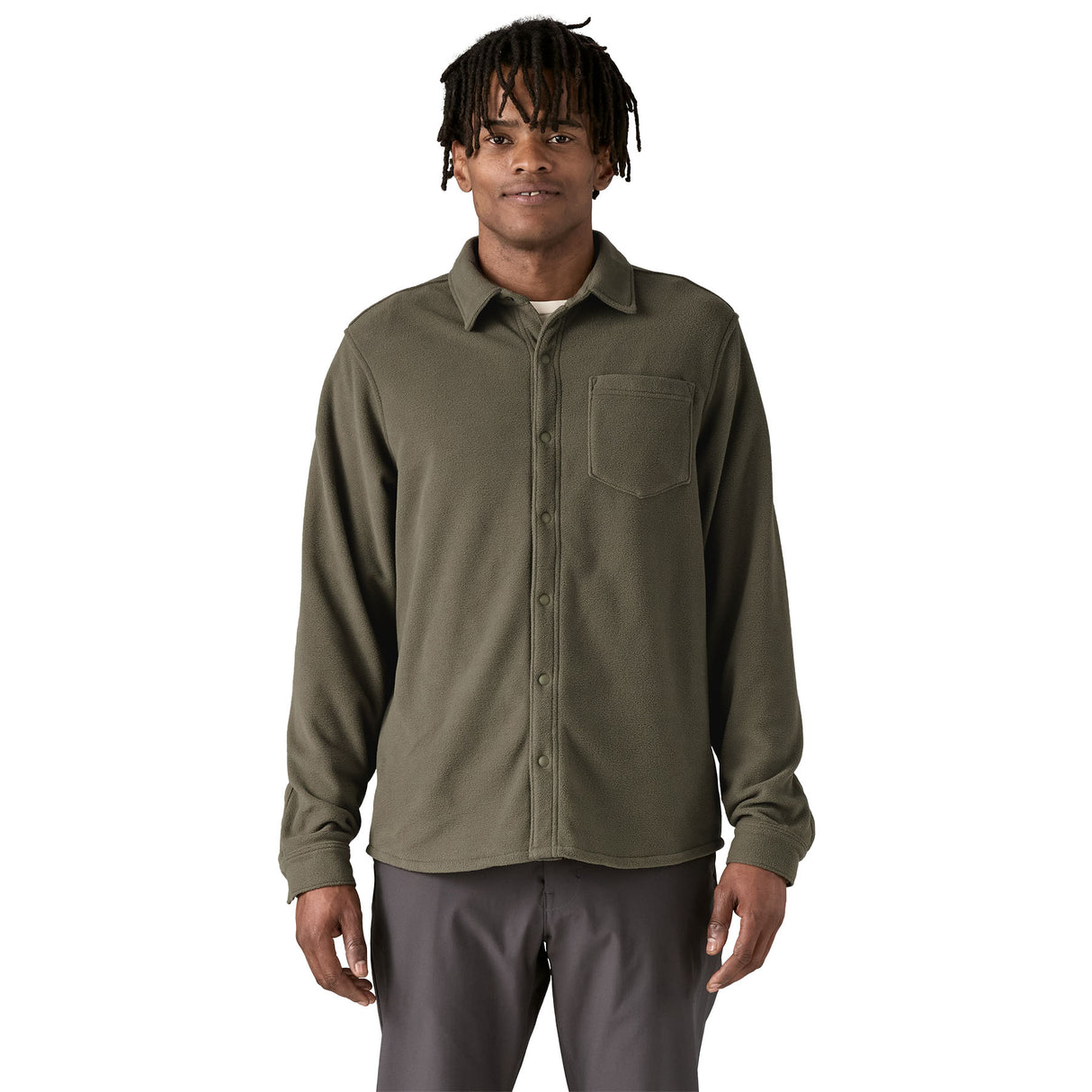 Micro D Shirt - Men's Basin Green / L