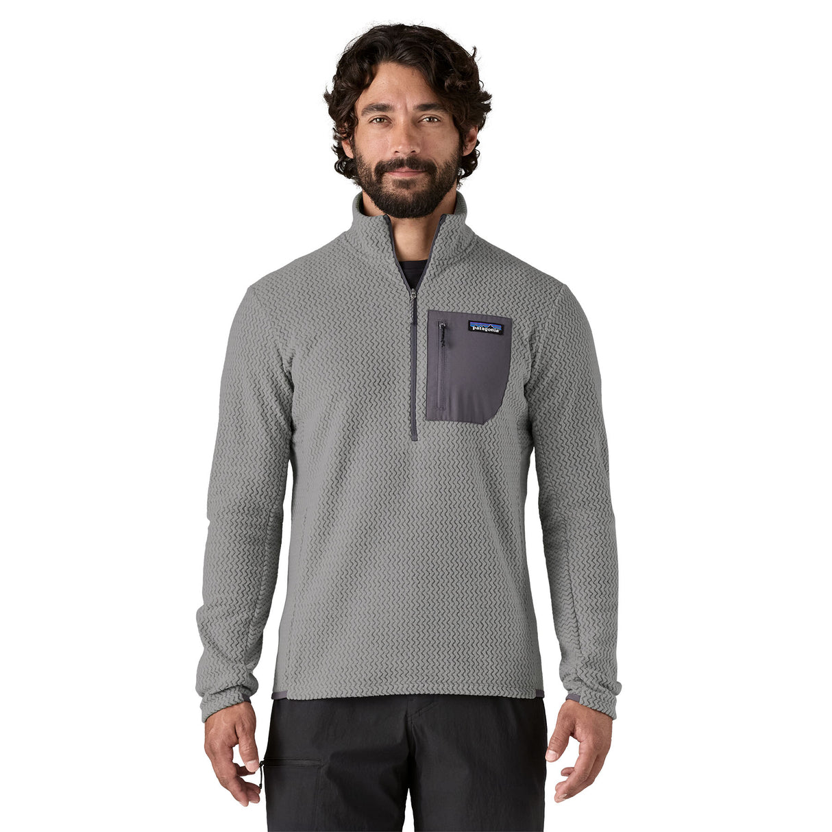 R1 Air Zip Neck - Men's Forever Grey / L