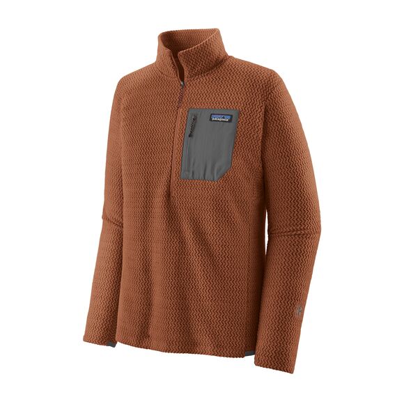 R1 Air Zip Neck - Men's Robin Brown / L
