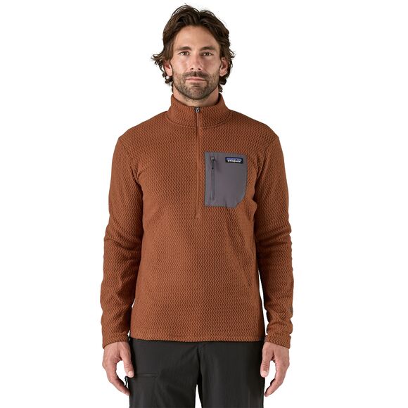 R1 Air Zip Neck - Men's Robin Brown / L