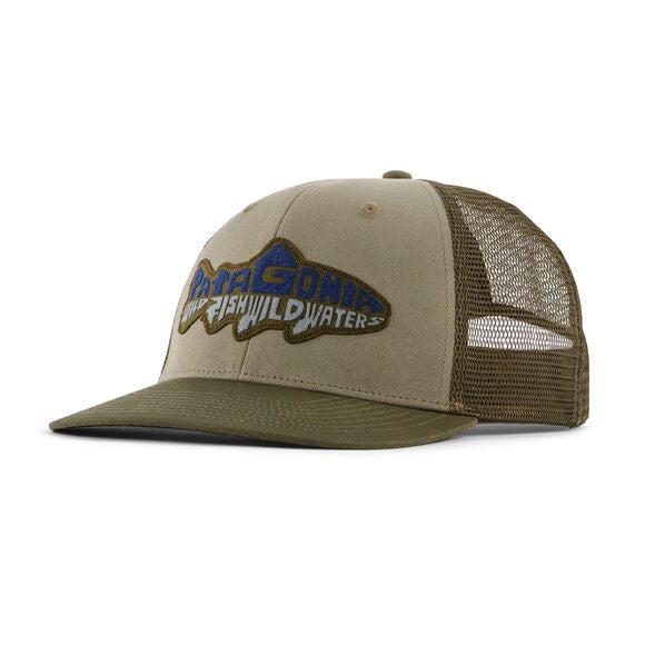Take A Stand Trucker Hat Wild Waterline: River Rock Green