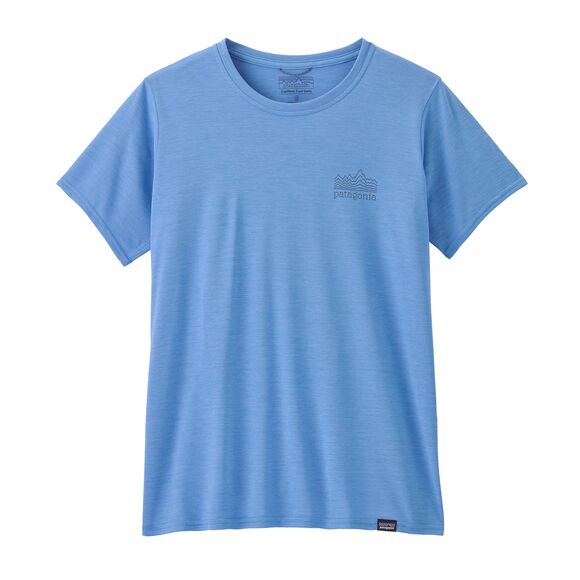 Cap Cool Daily Graphic Shirt - Women's Strataspire: Abundant Blue X-Dye / L