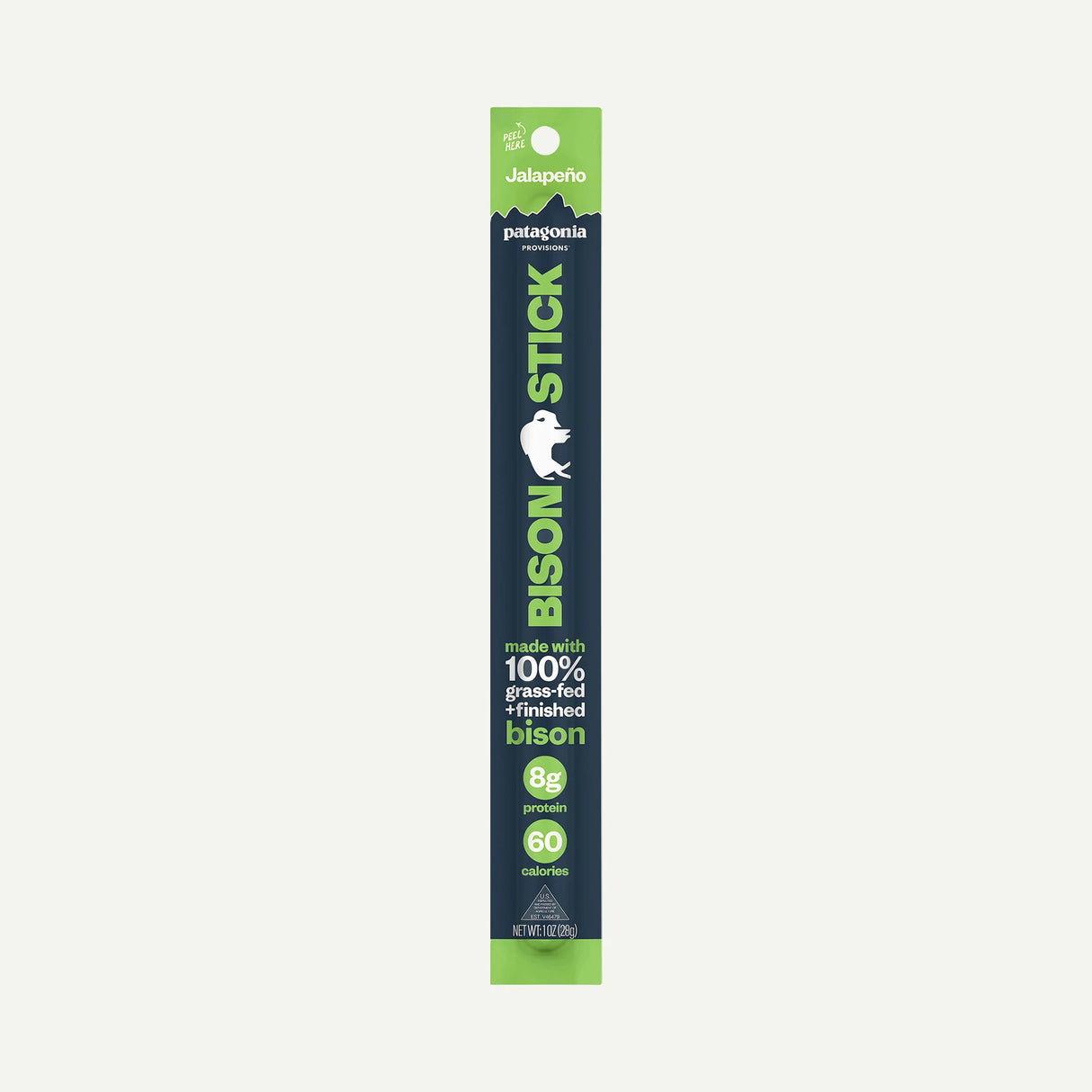 Patagonia Provisions Bison Sticks Jalapeno