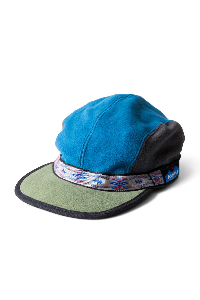 Kavu Fleece Strapcap Forest Block / S