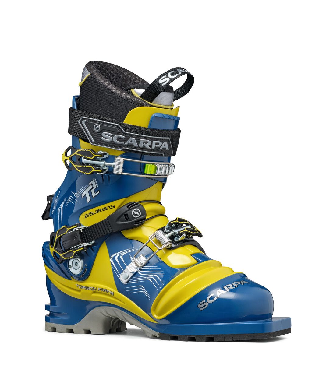 Scarpa T2 Eco - Mens True Blue/Acid Green / 24.5