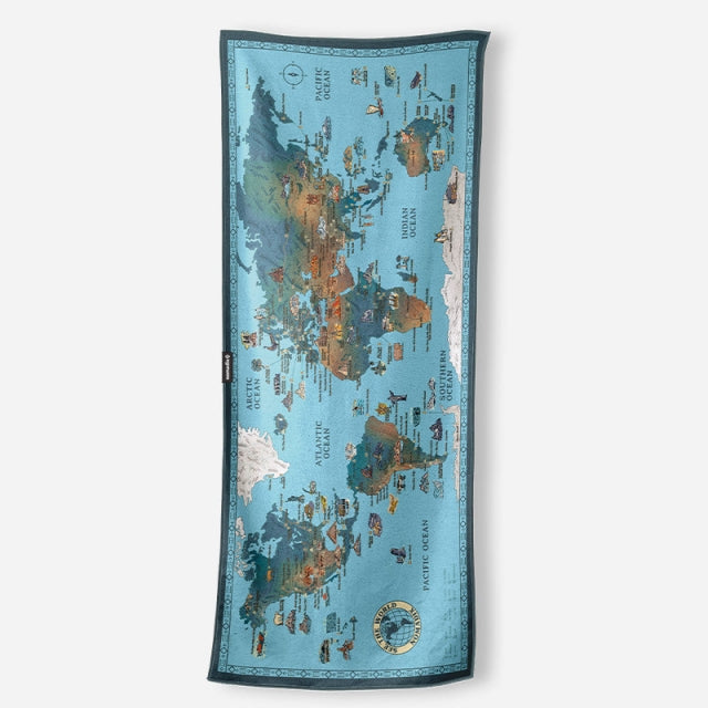 Nomadix Original Towel World Map