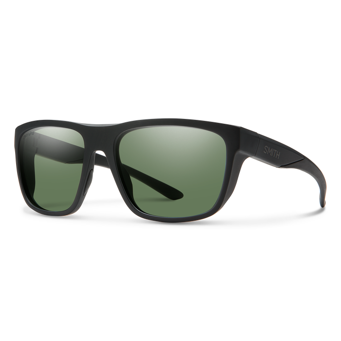 Smith Barra Matte Black|Chromapop Polarized Gray Green