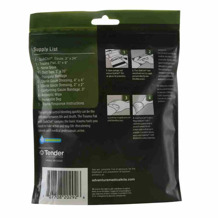 Adventure Medical Kits Trauma Pak With Quikclot