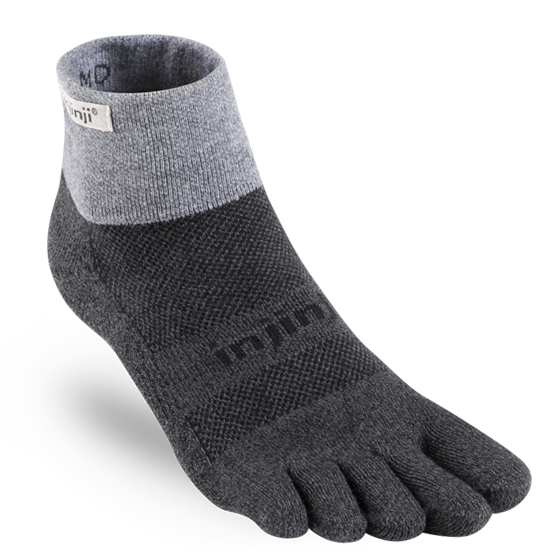 Injinji Trail Midweight Mini Crew Granite / M
