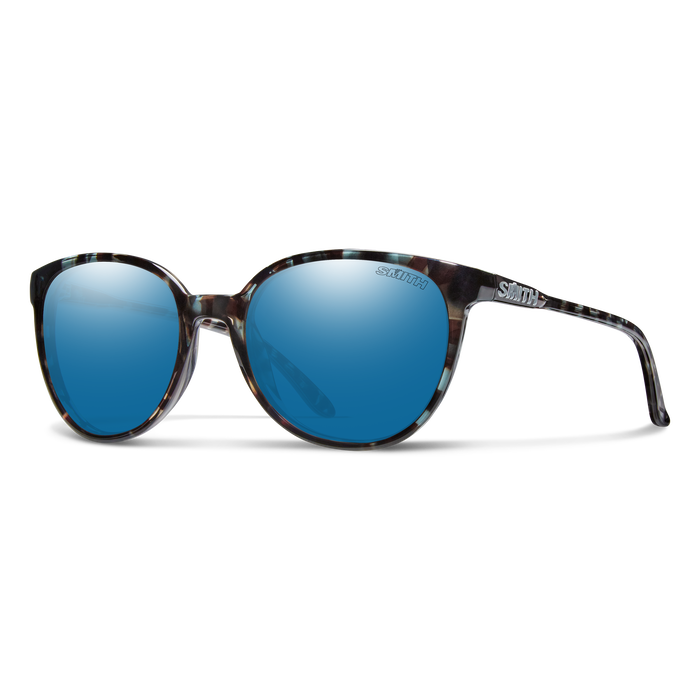 Smith Cheetah Sky Tortoise|Chromapop Blue Mirror