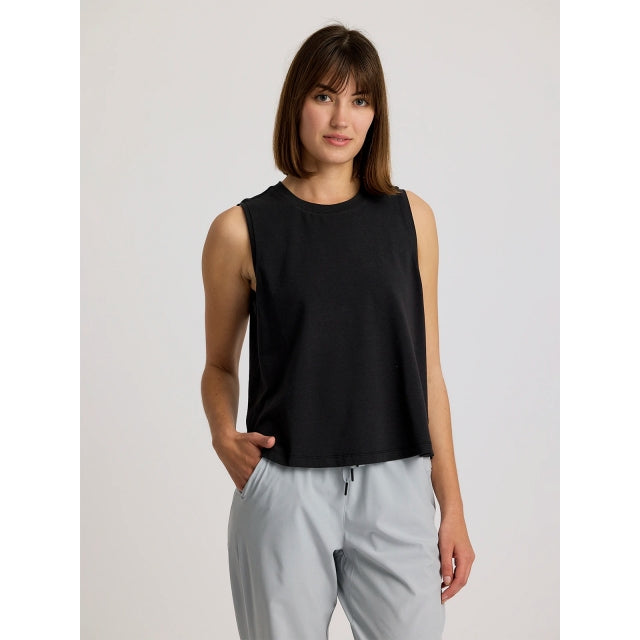 Free Fly Bamboo Current Tank - Womens Black / XS
