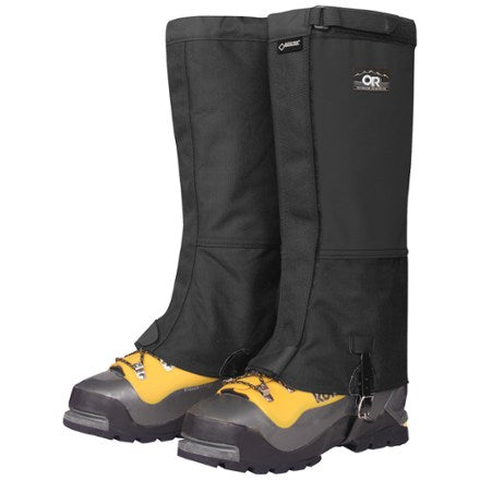 Outdoor Research Expedition Crocodile Gaiters Black / S