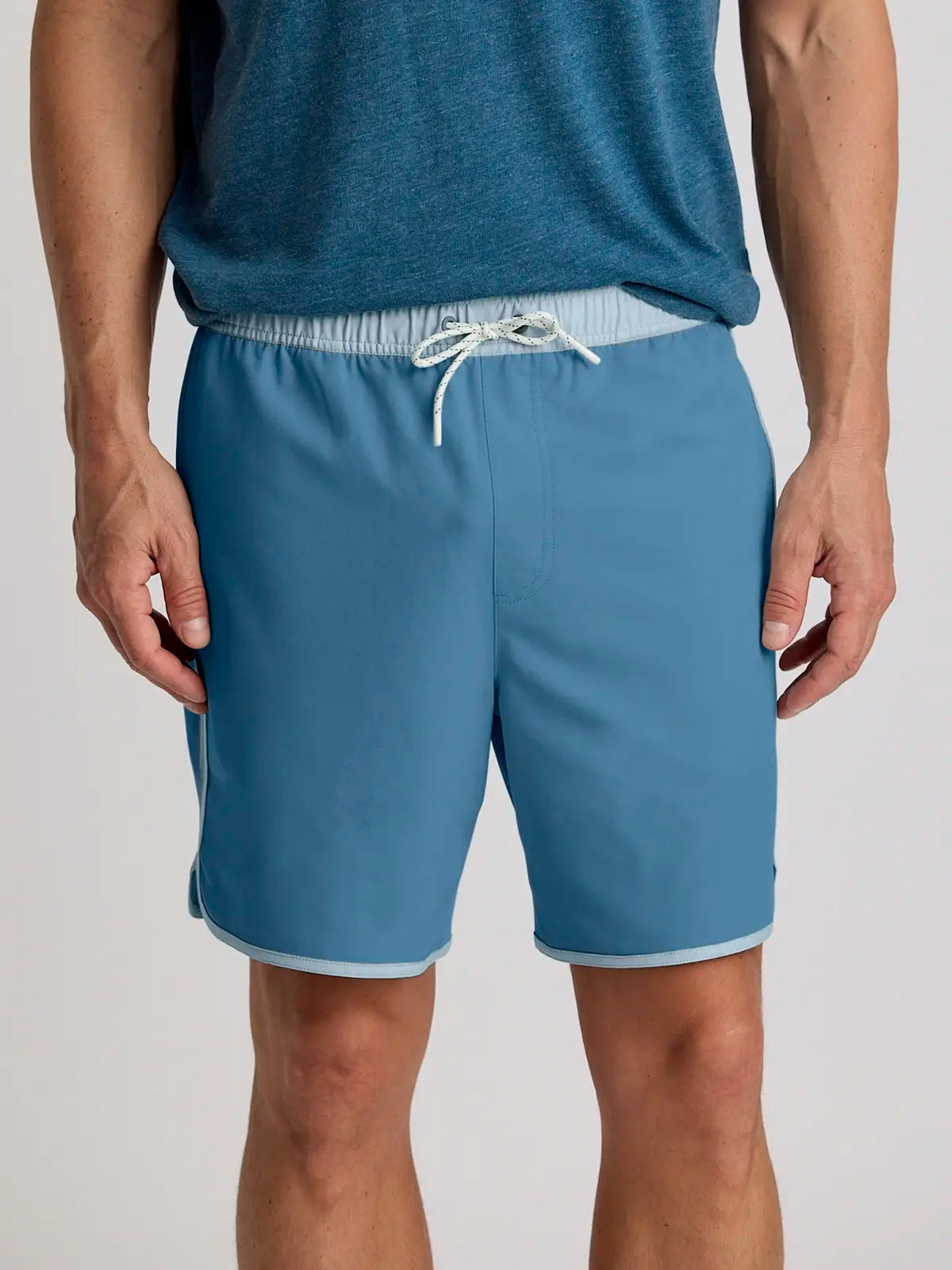 Free Fly Reverb Short - Mens Pacific Blue