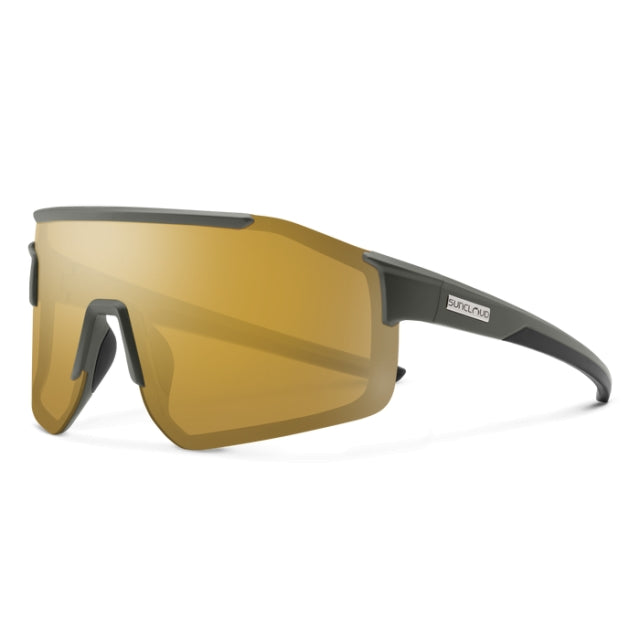 Suncloud Domain Matte Olive | Polarized Sienna Mirror