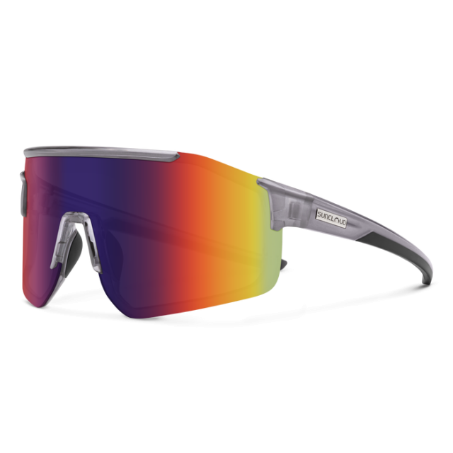 Suncloud Domain Transparent Gray | Polarized Plasma Mirror