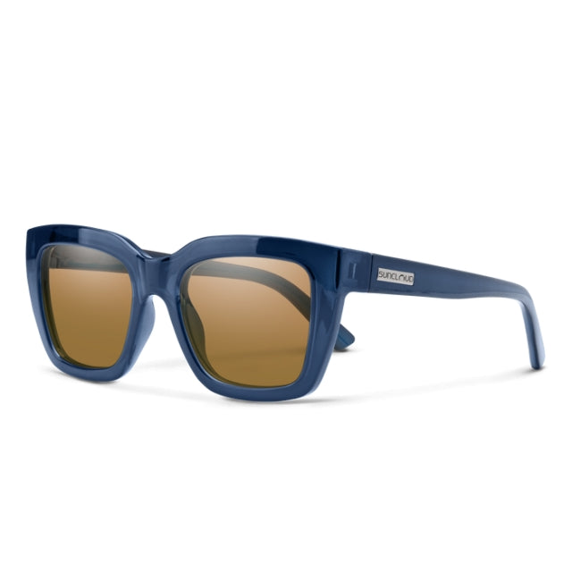 Suncloud Marion Crystal Denim | Polarized Brown