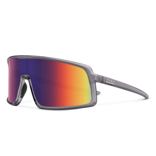 Suncloud Upshot Transparent Gray | Polarized Plasma Mirror