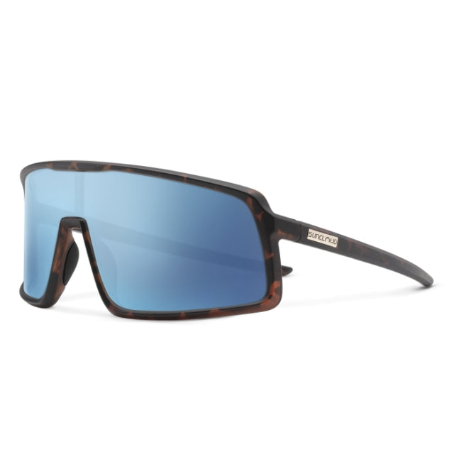 Suncloud Upshot Matte Tortoise | Polarized Aqua Mirror