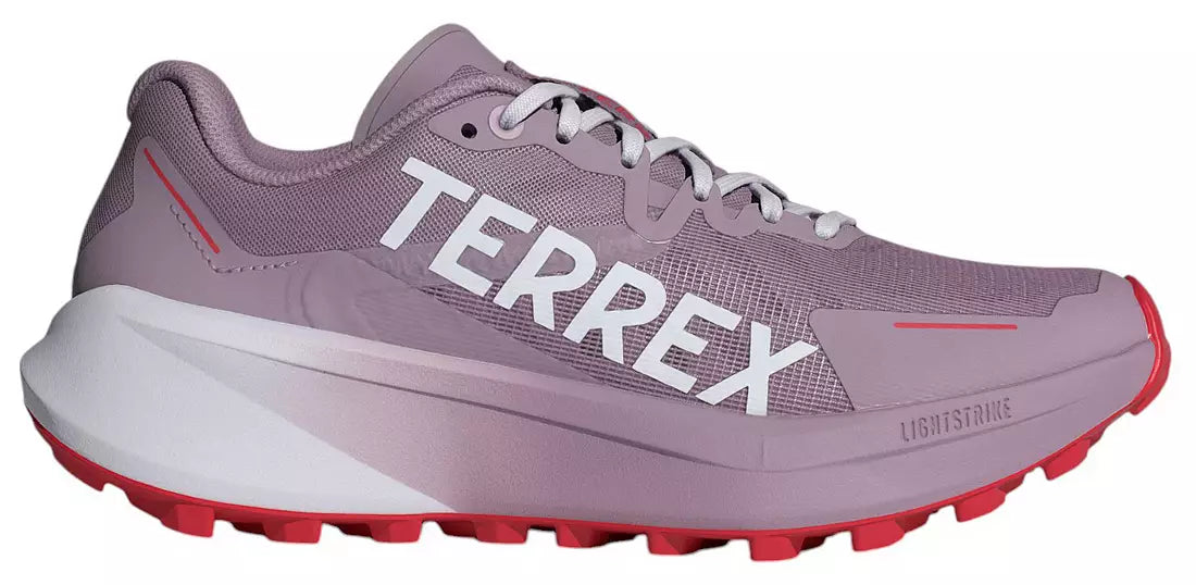 Adidas Terrex Terrex Agravic 3 - Womens Preloved Fig/Ftwr White/Pure Ruby / 8.5