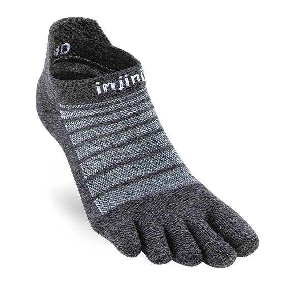 Injinji Run Lightweight Noshow Wool