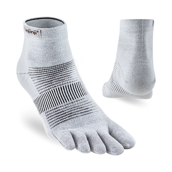 Injinji Run Lightweight Mini Crew Grey / M