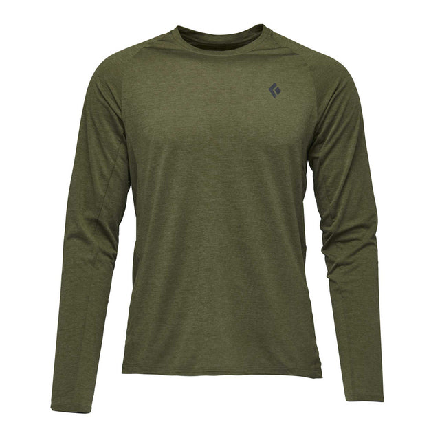 Black Diamond Lightwire Long Sleeve Tech Tee - Mens Crag Green / XS