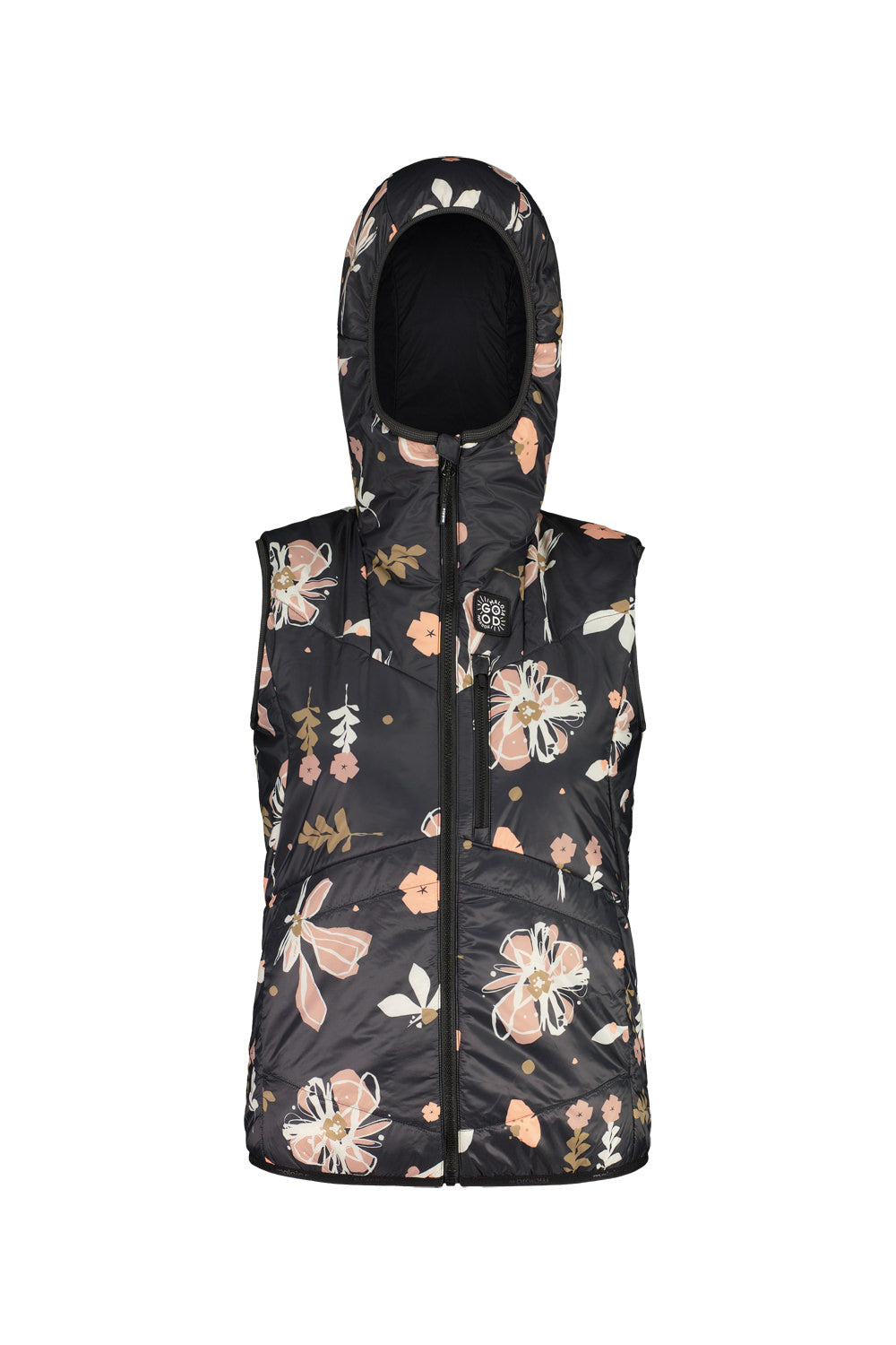 Maloja Zinkenm Vest - Womens Deep Black Flora / S