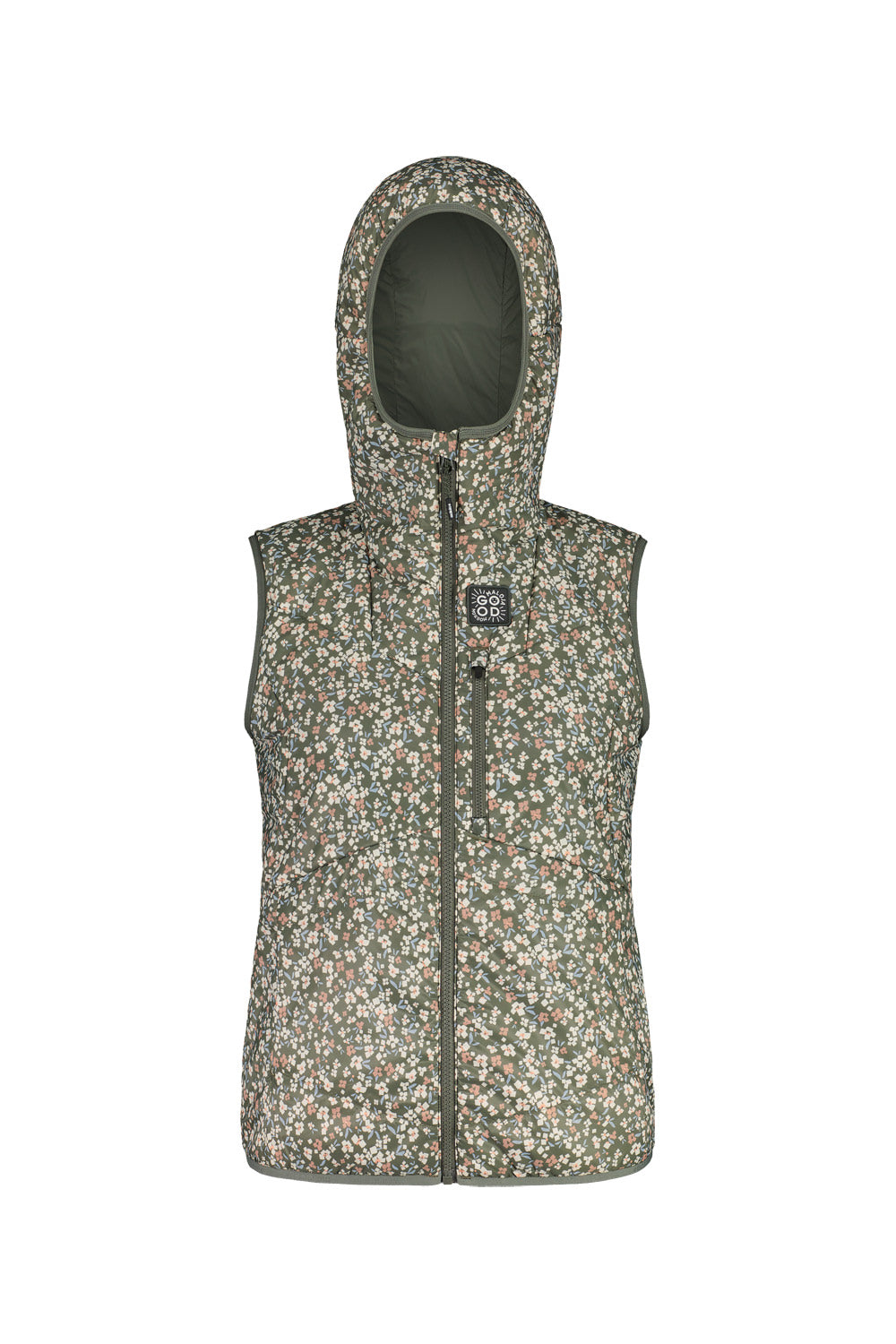 Maloja Zinkenm Vest - Womens frosty green minifleur / S