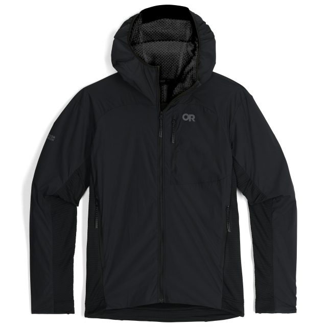 Outdoor Research Deviator Hoodie - Mens Solid Black