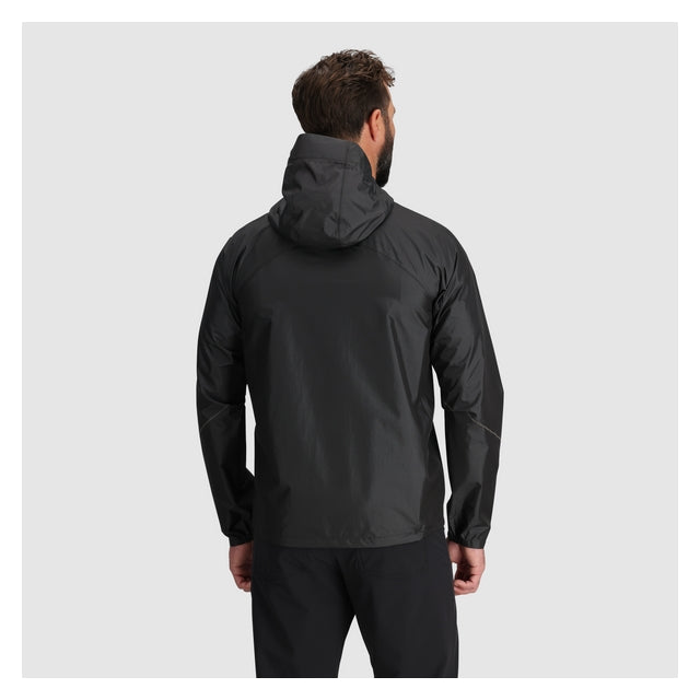 Outdoor Research Helium Rain Jacket - Mens Storm / L